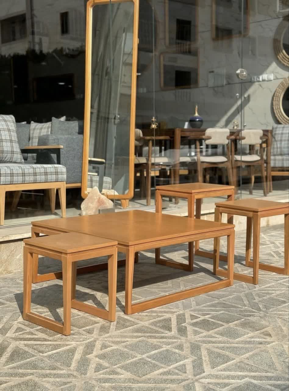میز جلو مبلی و عسلی